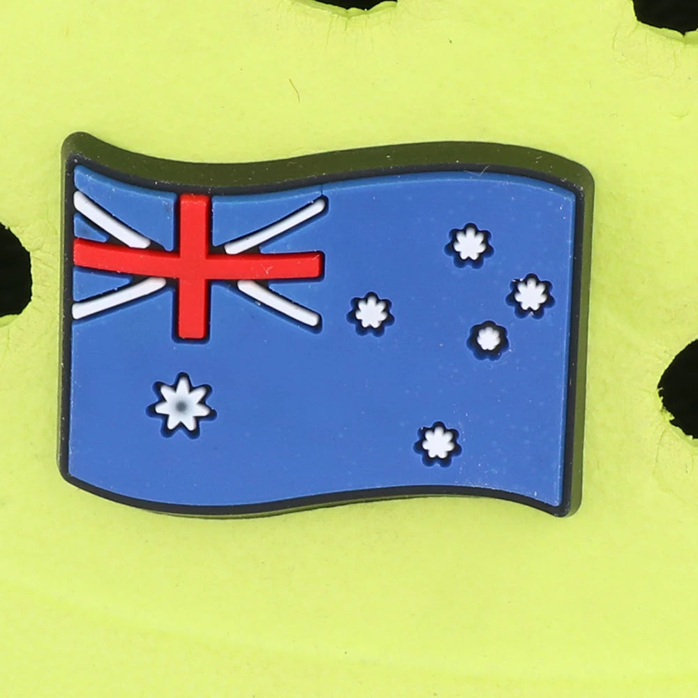 National Flag Shoe Charms