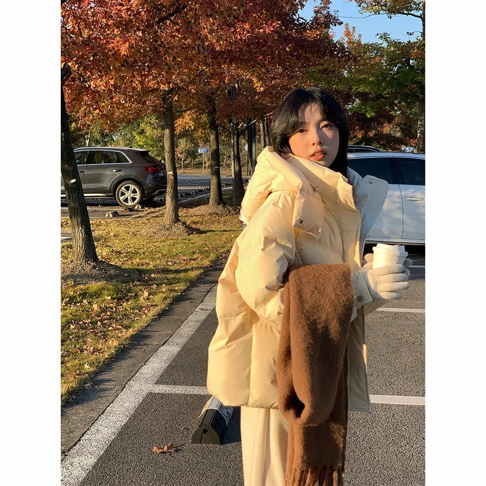 Women's Short Loose Puffer Coat
