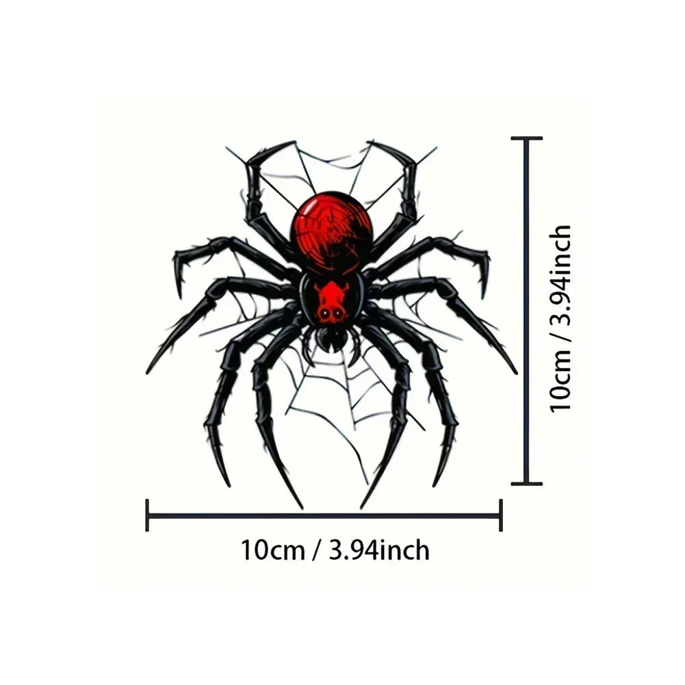 🕷️ 3D Spider Reflective Car Sticker
