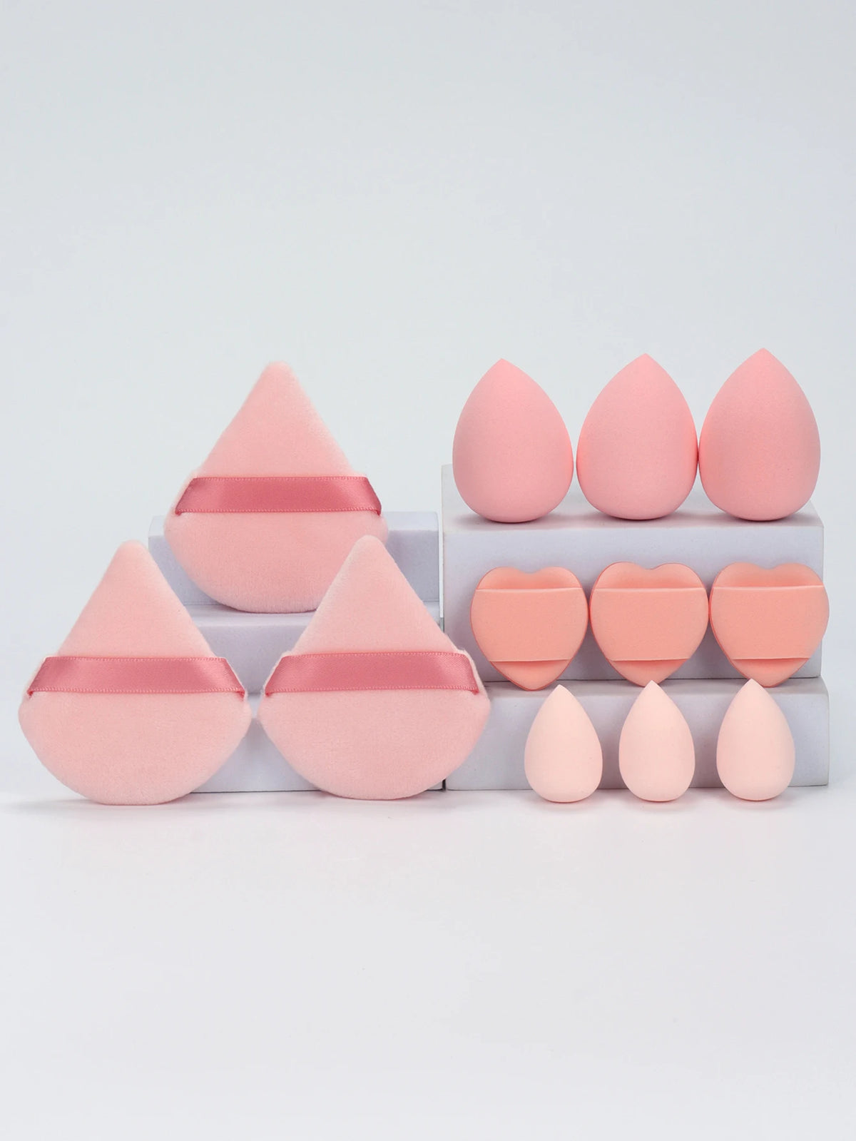 12-Piece Makeup Sponge & Puff Set