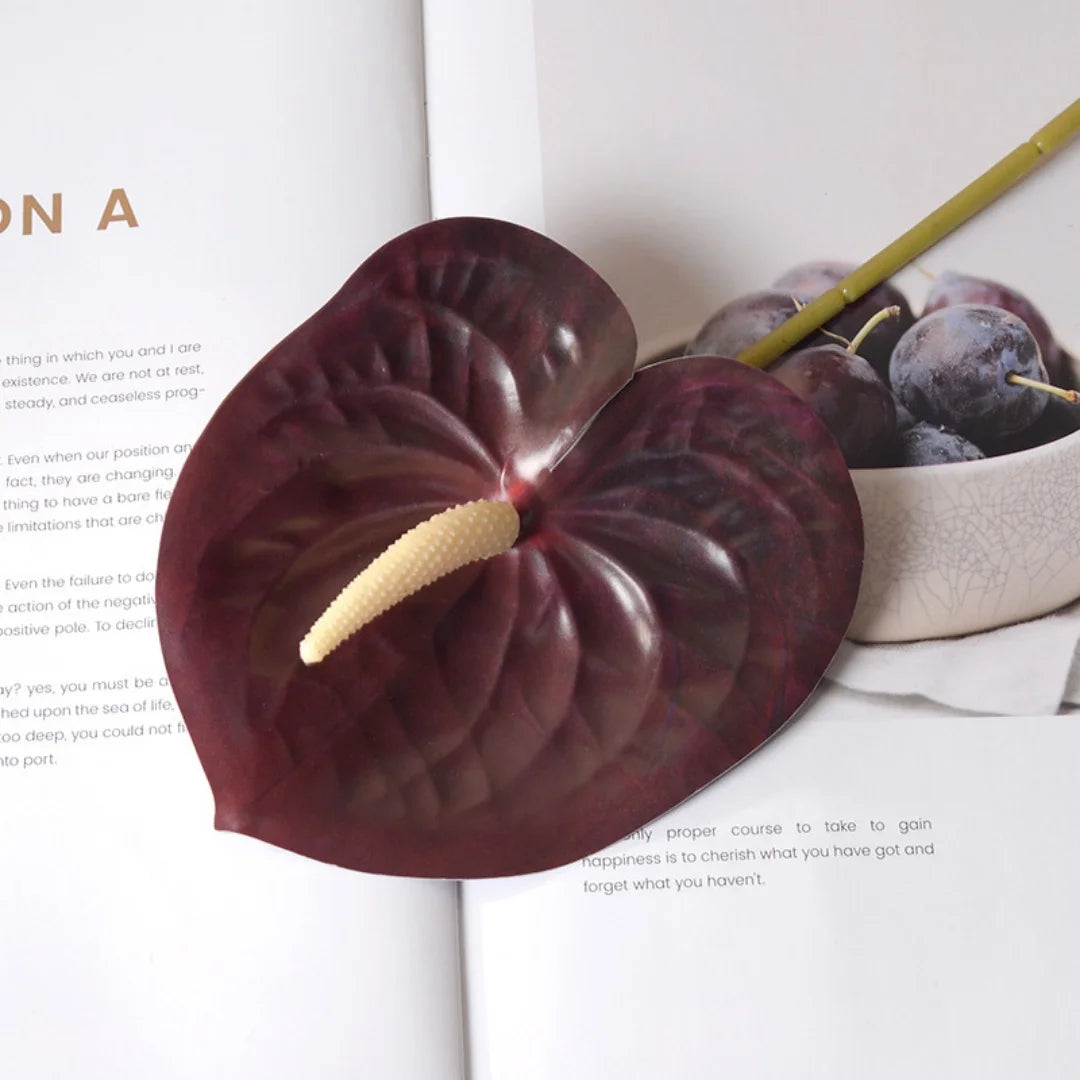 Real-Touch Artificial Anthurium