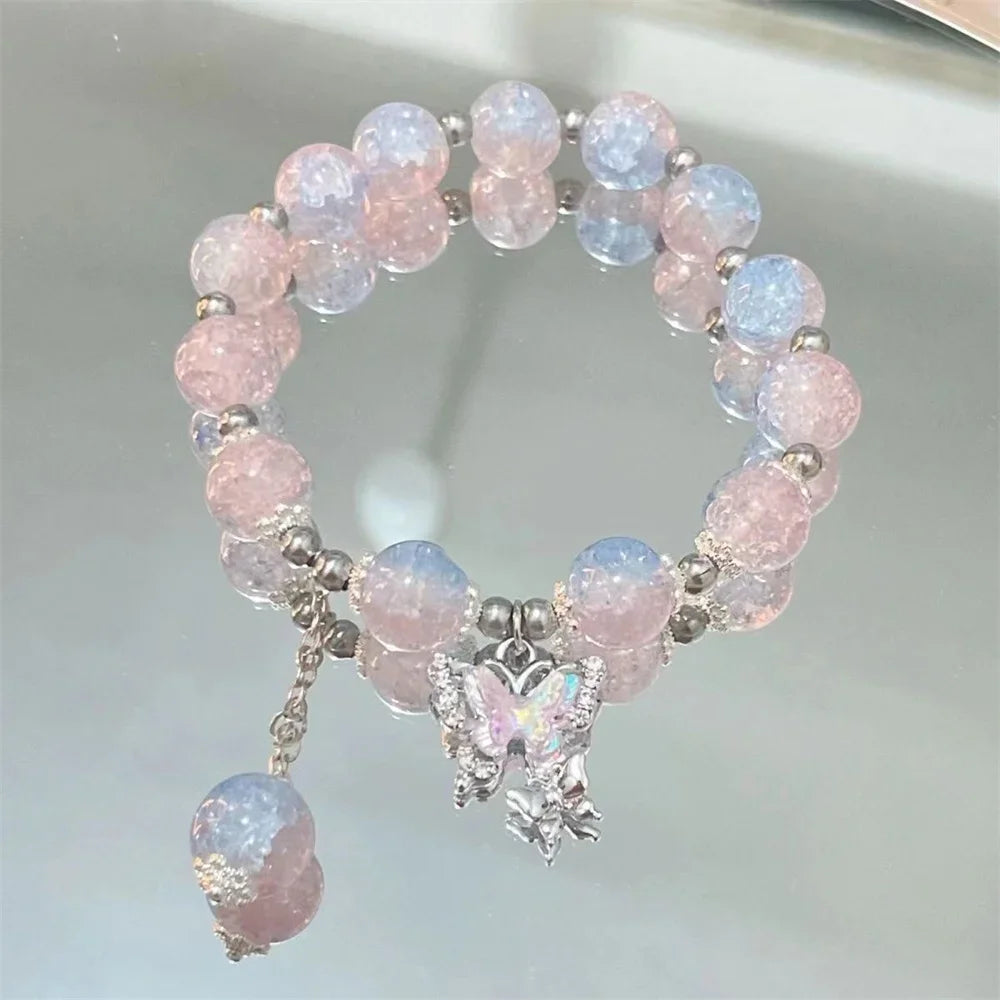 Cherry Blossom Crystal Bracelet