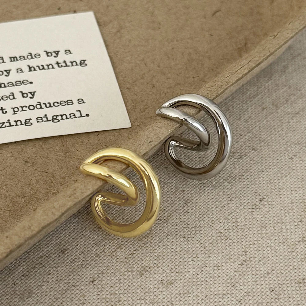 Faux Piercing Circle Ear Cuff