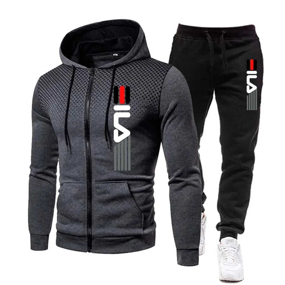 Men's Fleece Hoodie & Sweatpants Set