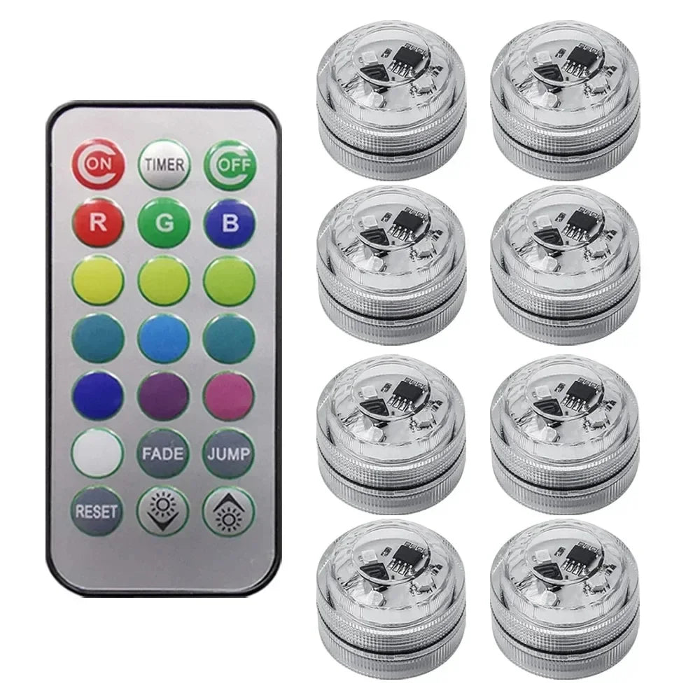 💡 LED Interior Ambient Light Kit with Remote