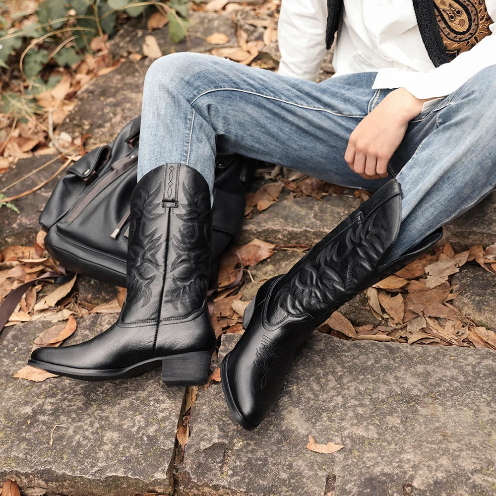 Men's Mid-Calf Western Boots