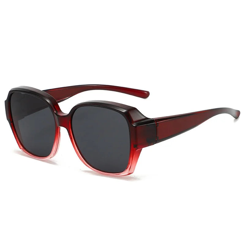 Fit-Over Polarized Wraparound Sunglasses