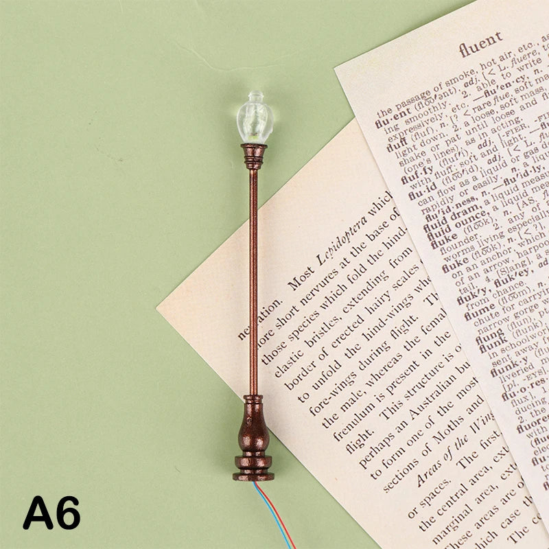 1:87 Mini LED Street Lamps