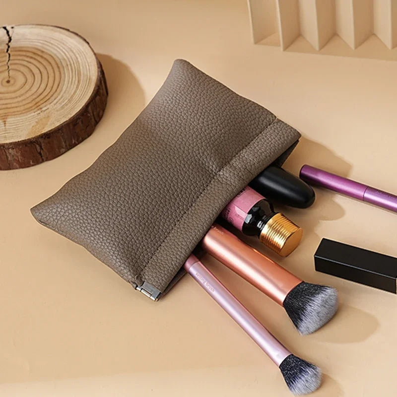 Self-Closing Mini Pouch Wallet