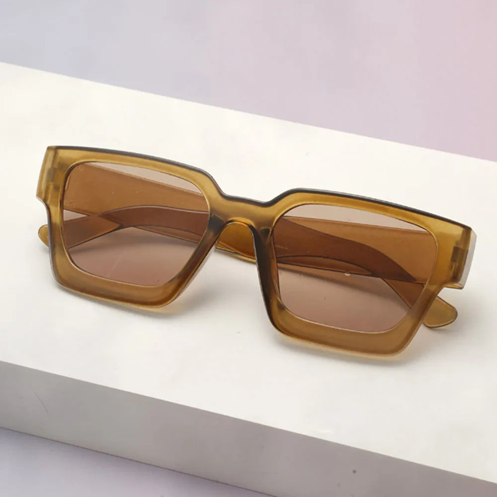 Thick Frame Classic Sunglasses