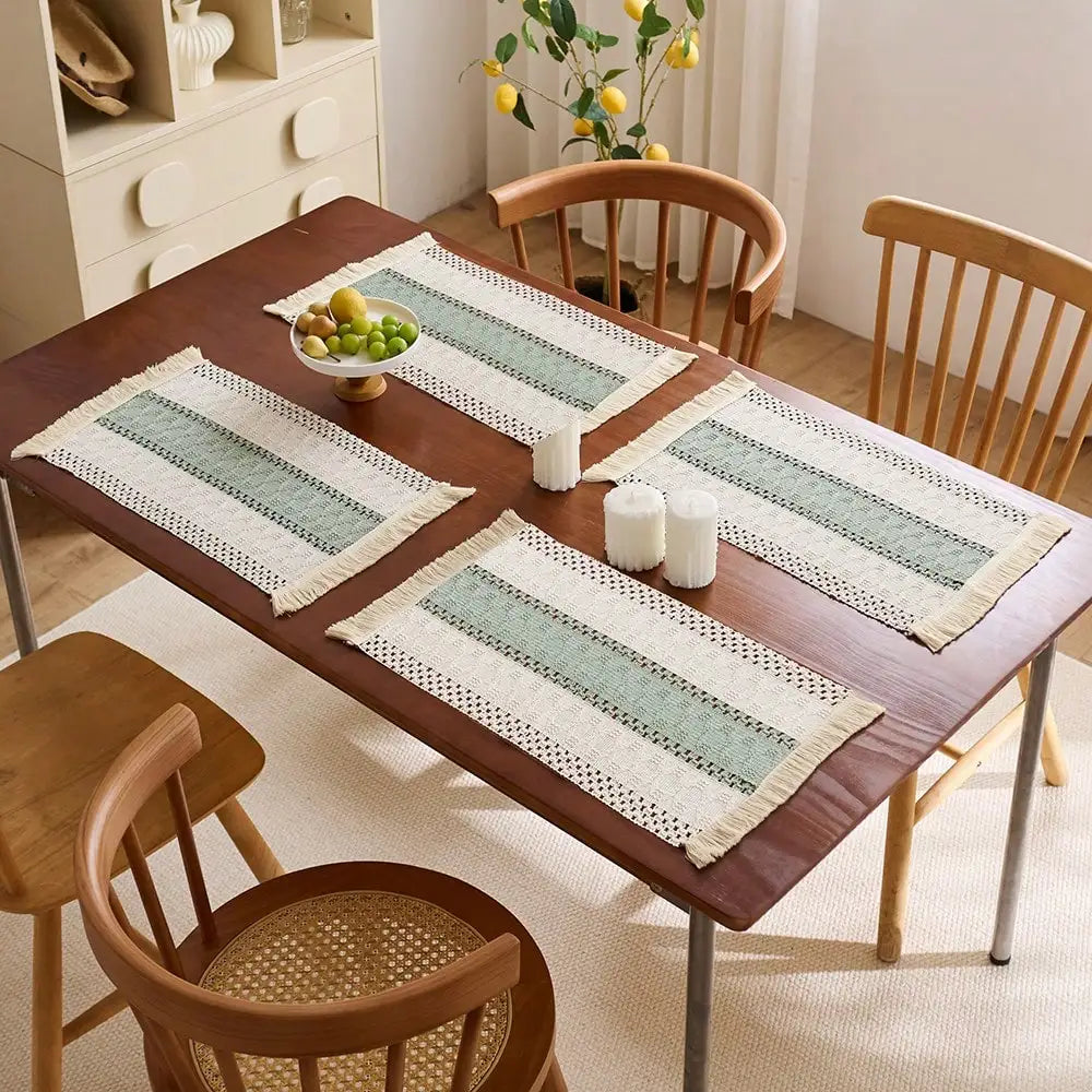 Woven Tassel Placemats