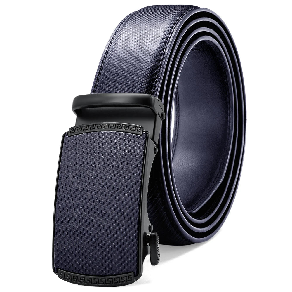 Men's Automatic Leather Ratchet Belt