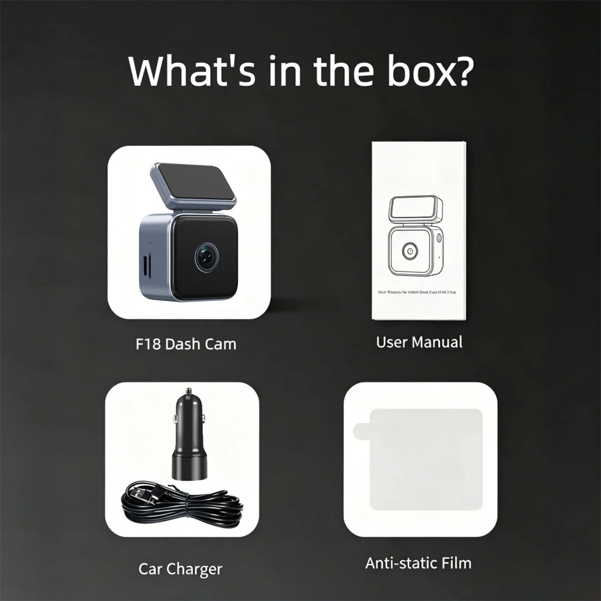 📱 Mini 2K WiFi Dash Cam