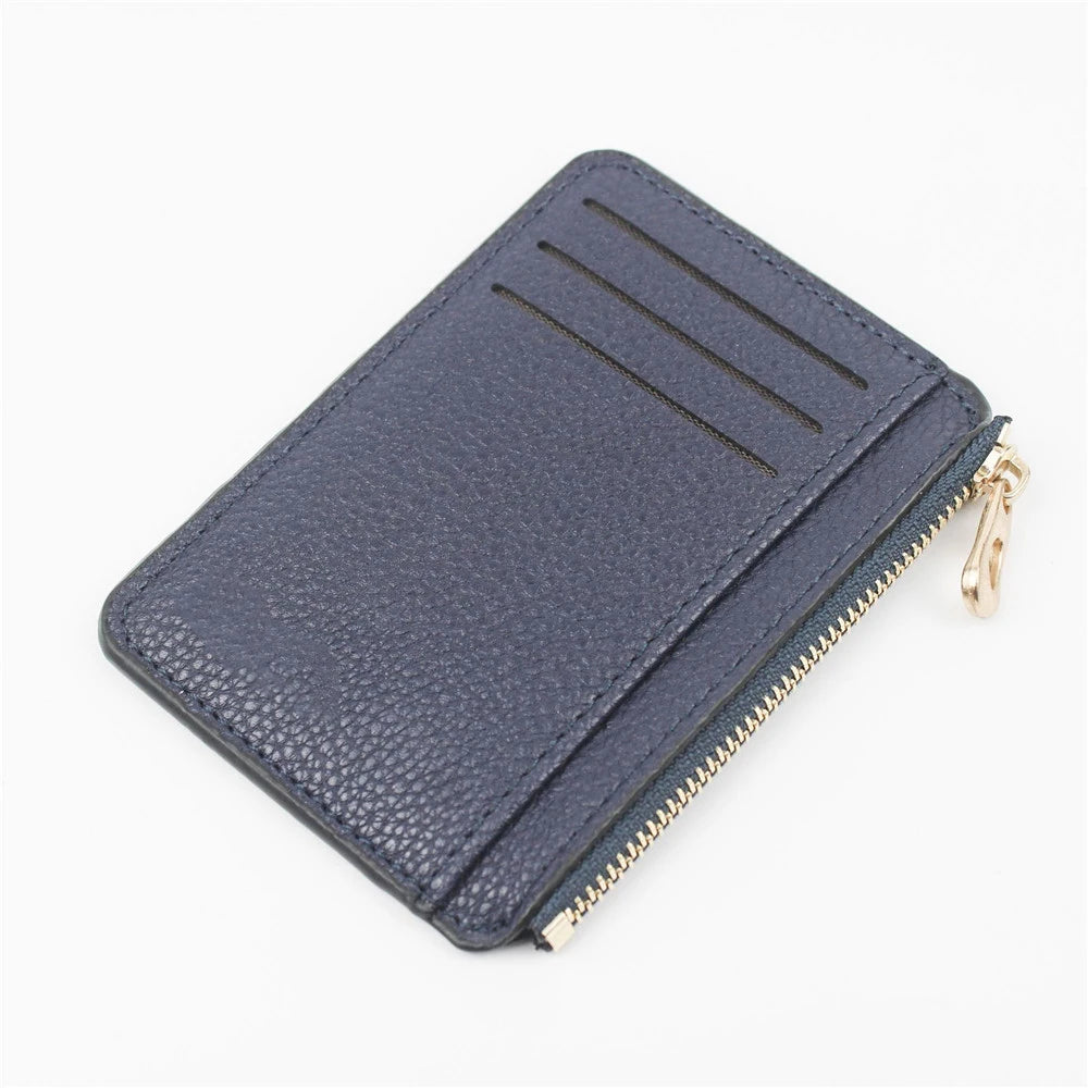 Slim Zip Card Purse