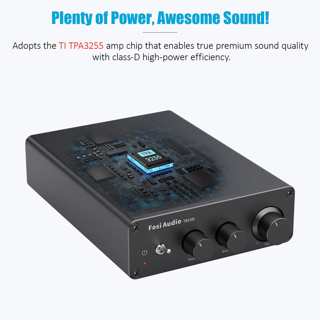 🎶 Fosi Audio 600W HiFi Power Amplifier