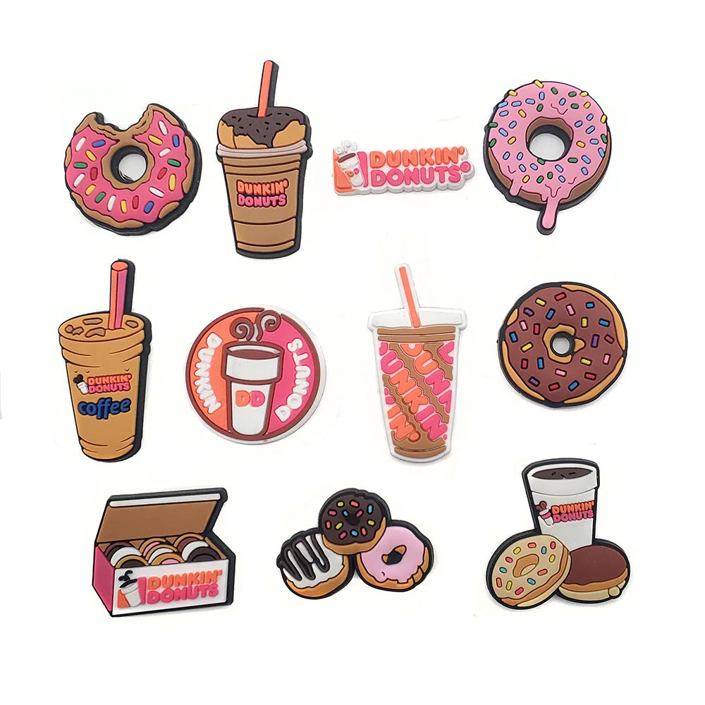 Fun Food Shoe Charms