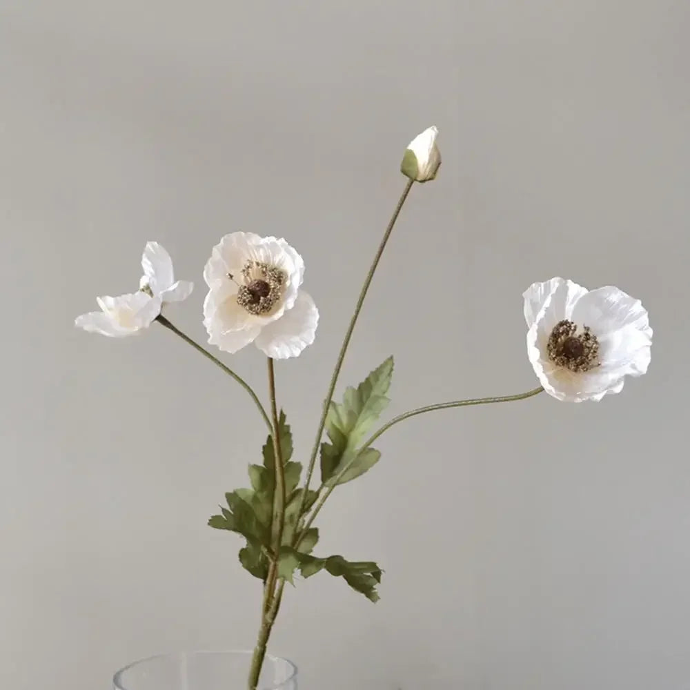 Artificial Poppy Flowers