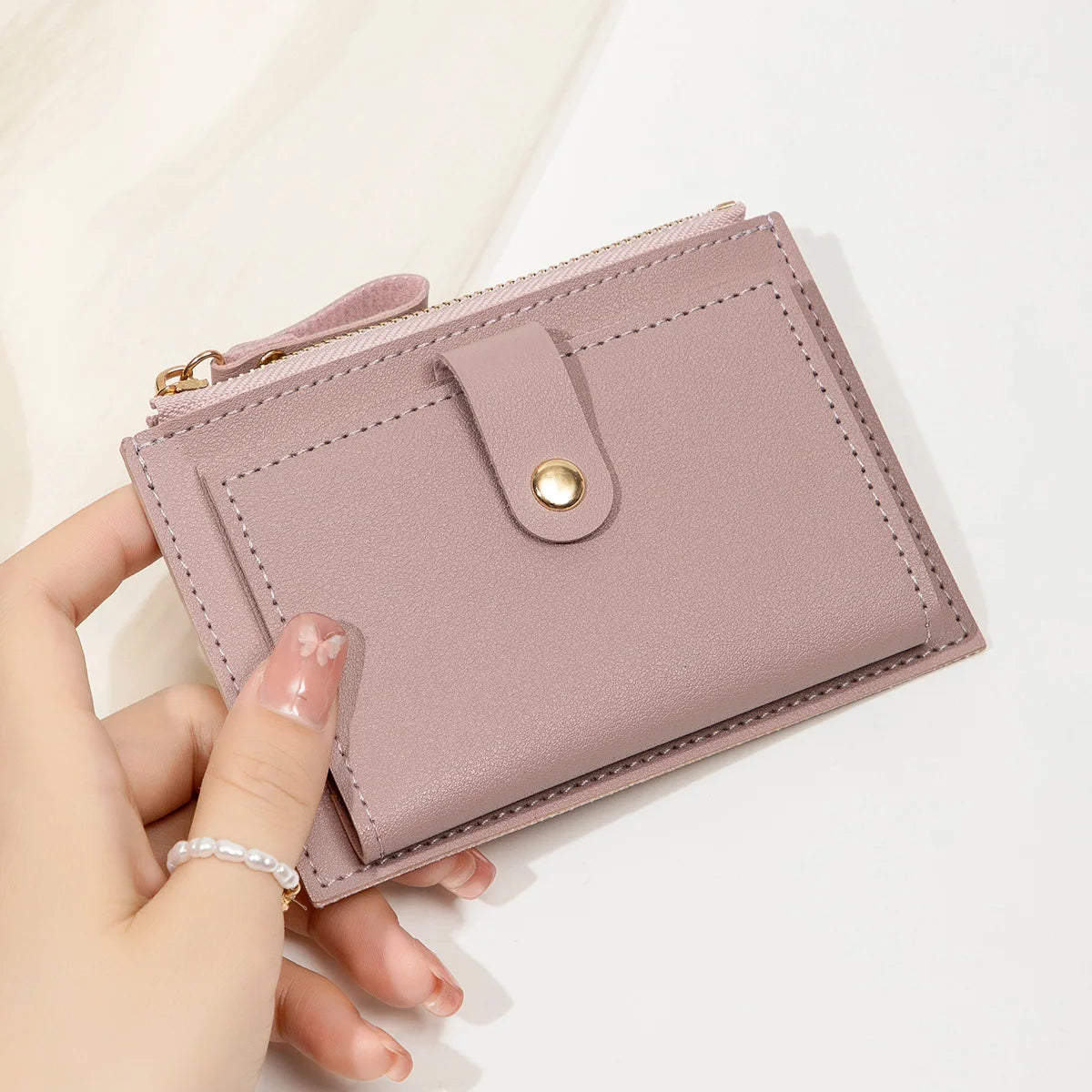 Ultra-Thin Women's Mini Wallet