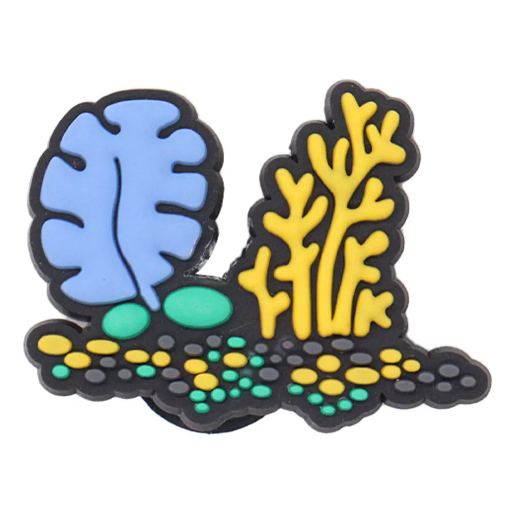 Tropical Fish & Shark Shoe Charms