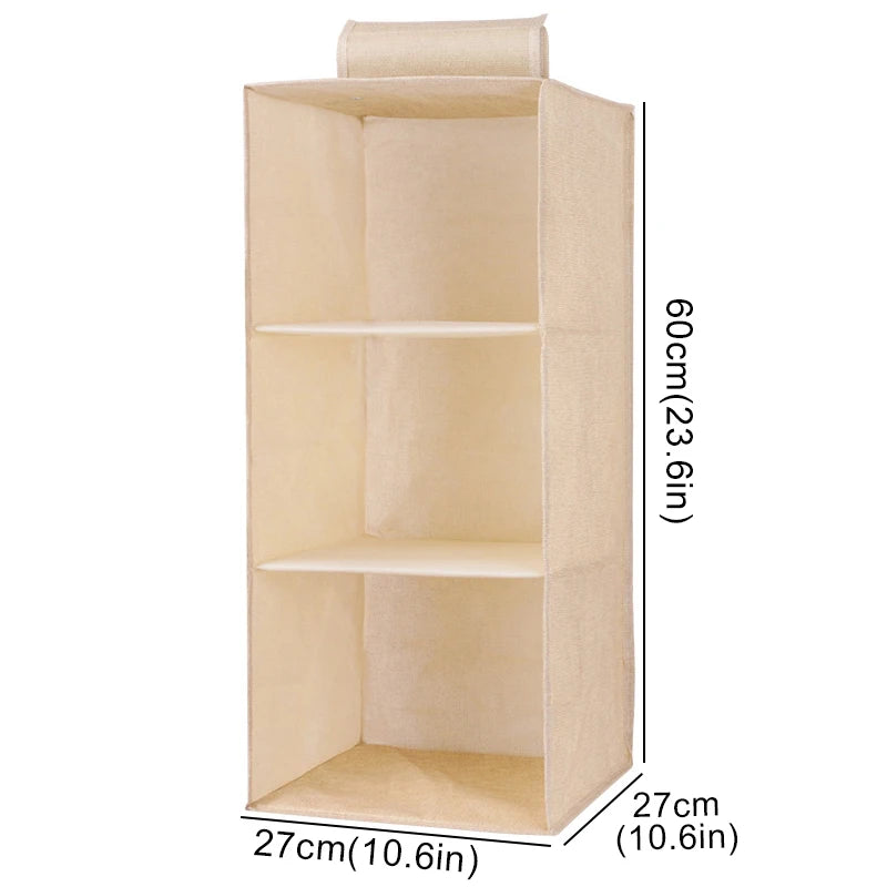 Hanging Wardrobe Drawer Organizer