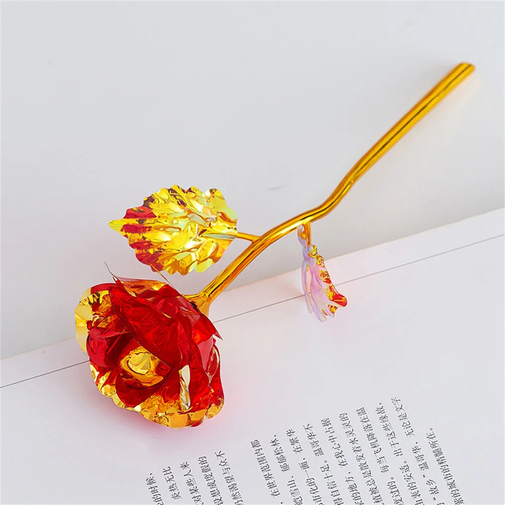 24K Gold Plated Forever Rose