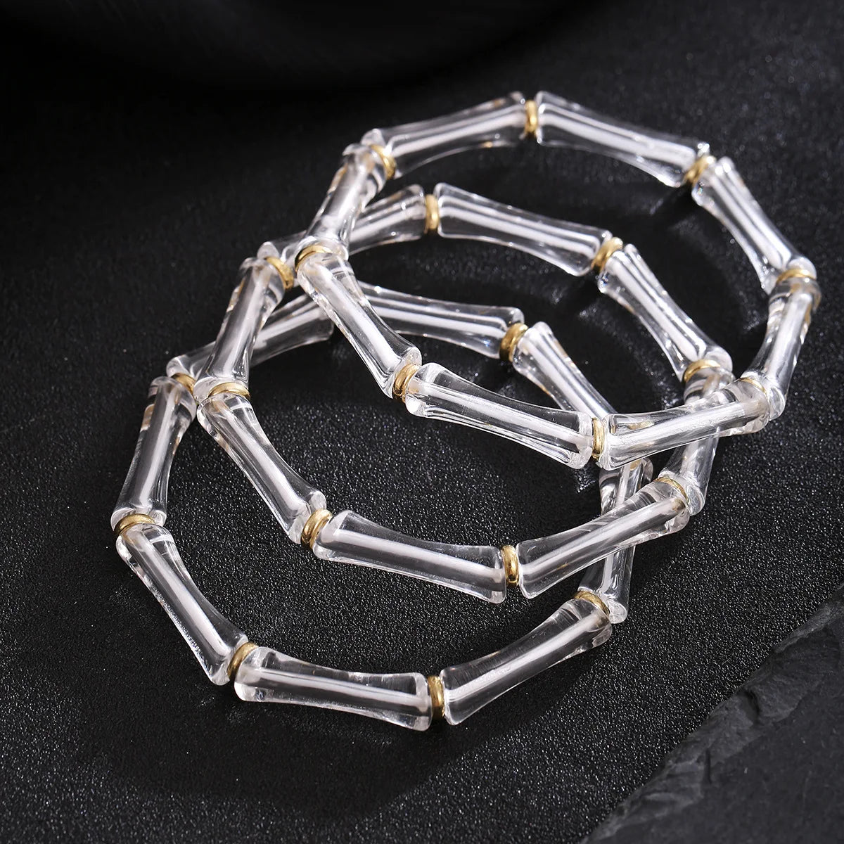 Big Flower Metal Bangle