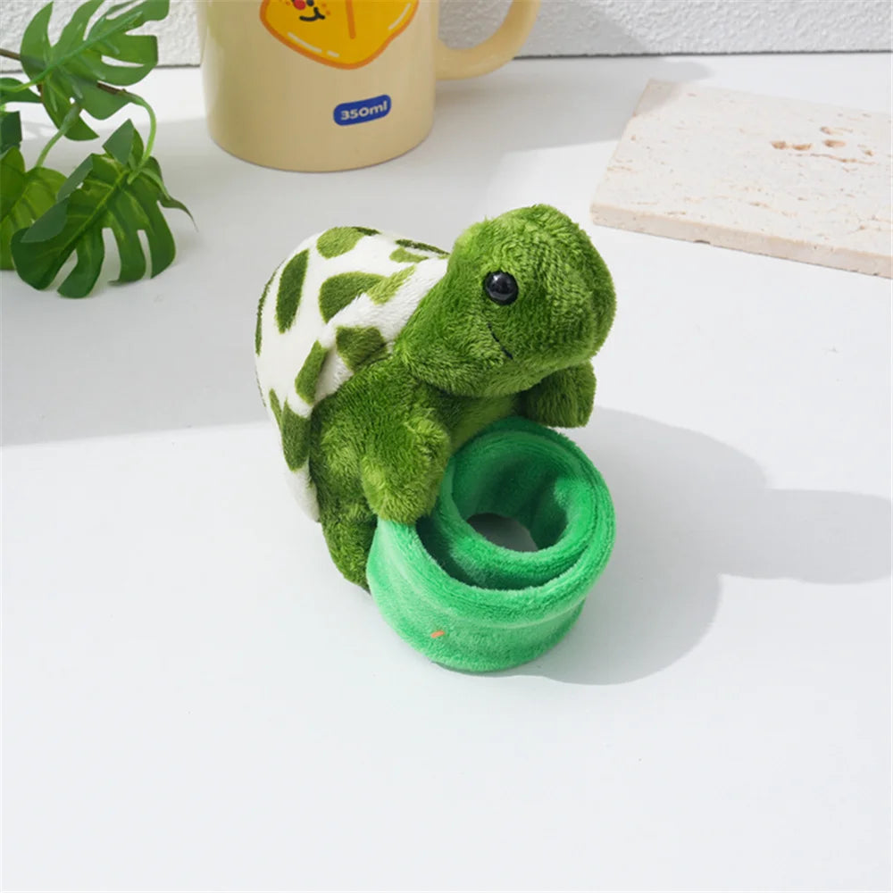 Mini Turtle Plush Slap Bracelet