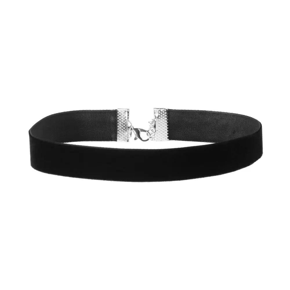 Gothic Velvet Ribbon Choker