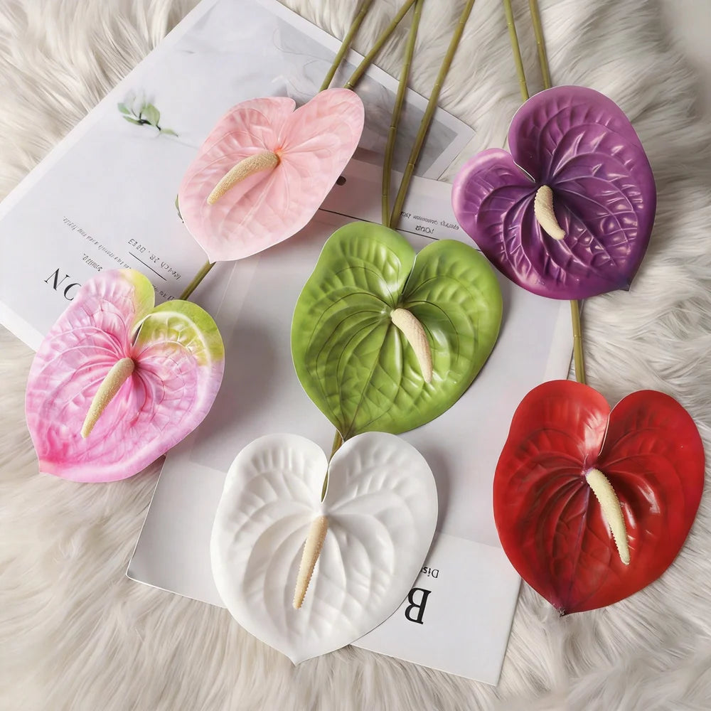 Real-Touch Artificial Anthurium