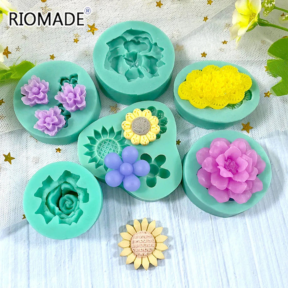 Flower Silicone Fondant Mold