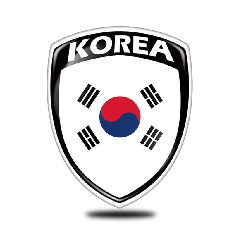🏳️ 3D Reflective Flag Car Sticker