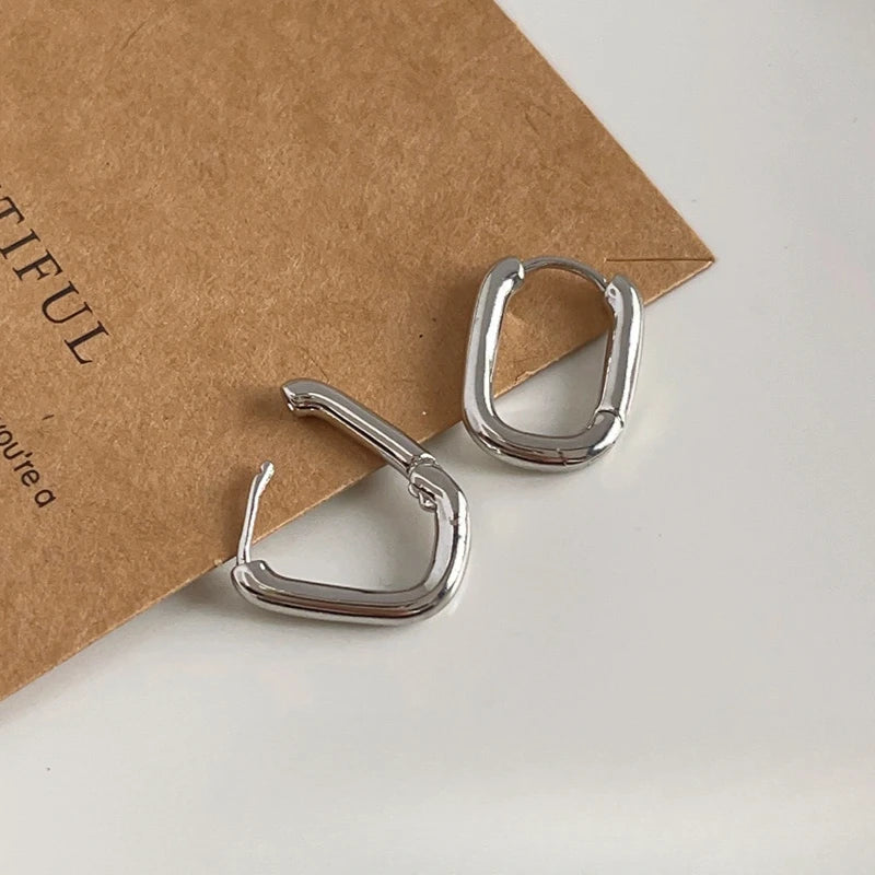 Crystal Circle Hoop Earrings