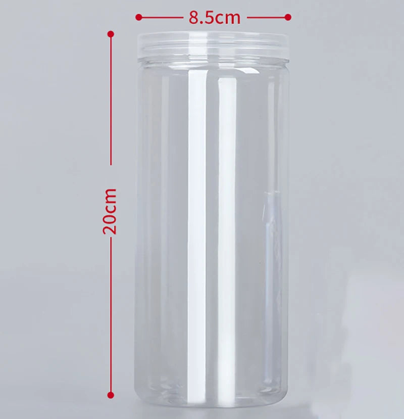 Clear Sealed Storage Jar