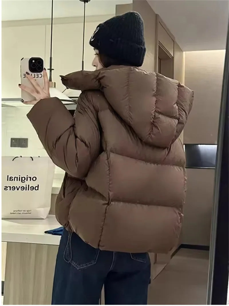 Women's Lightweight Hooded Padded Coat