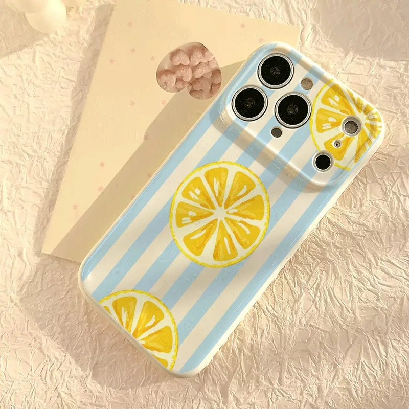 🍋 Watercolor Lemon Slice Phone Case