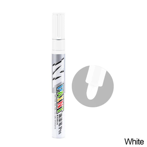 ✍️ White Tire Paint Marker Pen