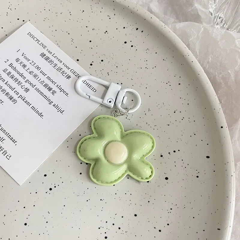 Cartoon Flower Keychain