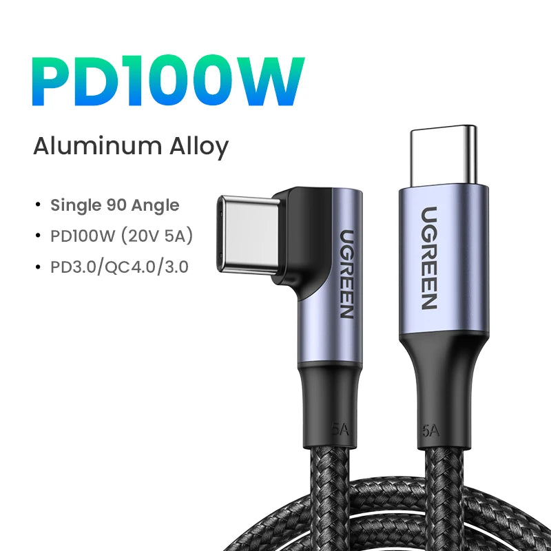 ⚡ UGREEN 100W USB-C Fast Charging Cable