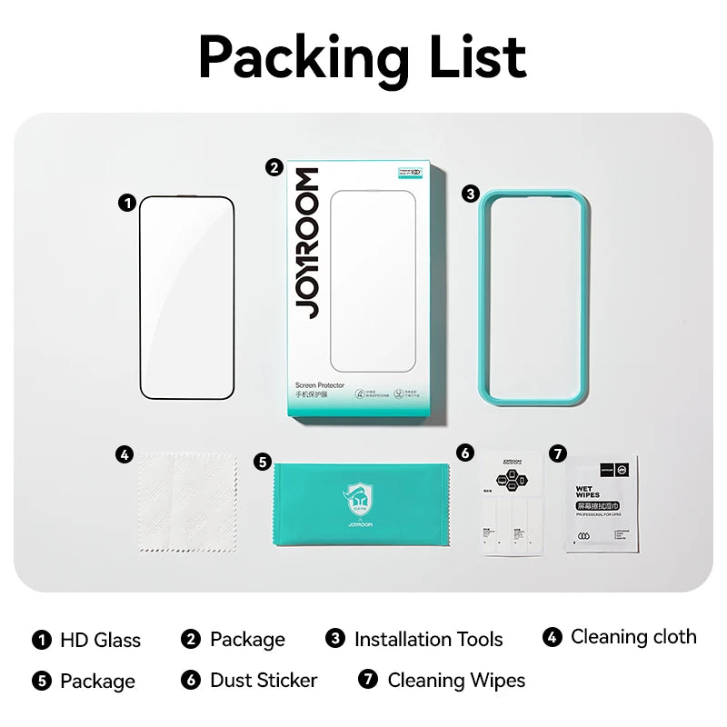 HD Tempered Glass Screen Protector