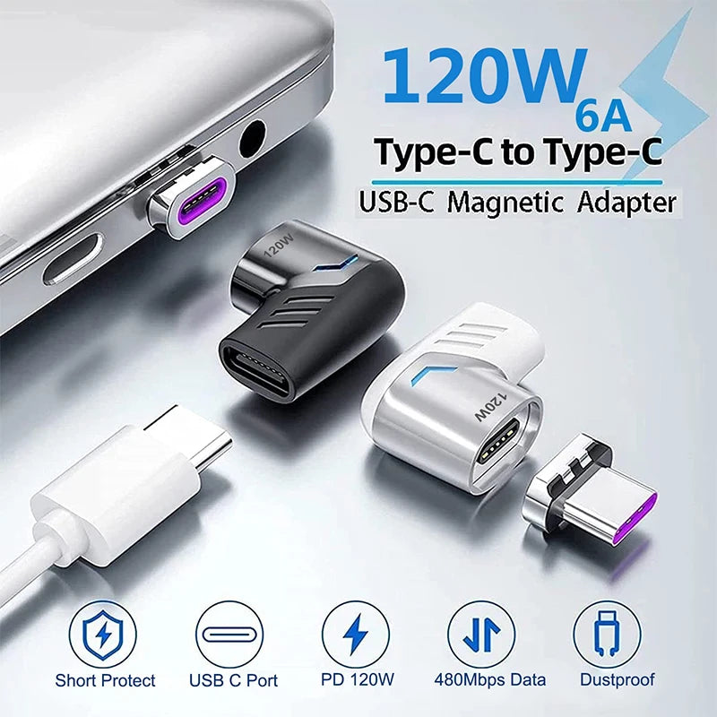 🧲 120W USB-C Magnetic Adapter