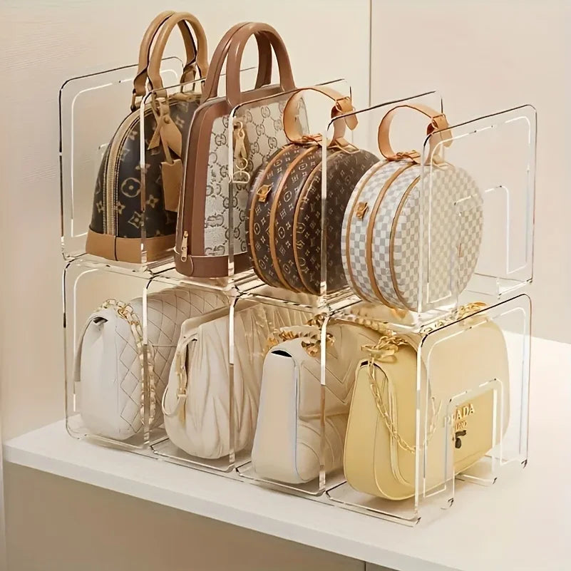 Clear Acrylic Handbag Organizers