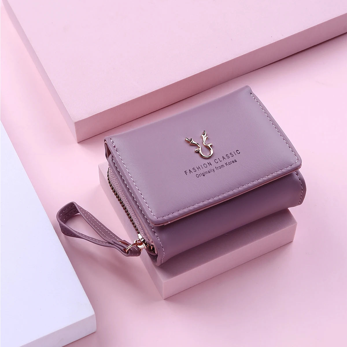 Women's Small Wallet with Coin Pocket