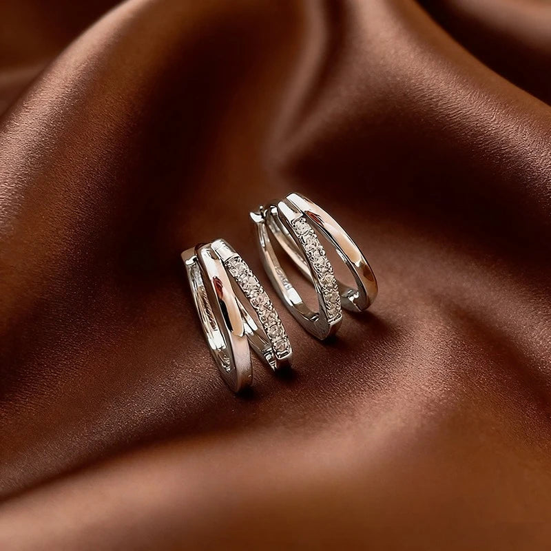 Twisted Hoop Earrings