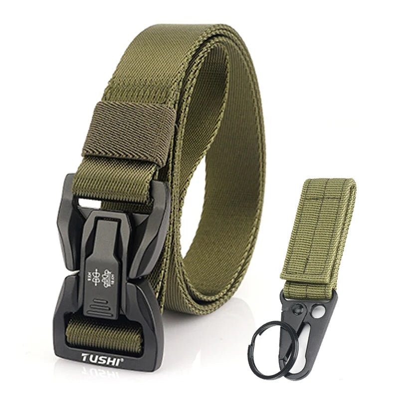 Nylon Techwear Belt with Quick Release Buckle