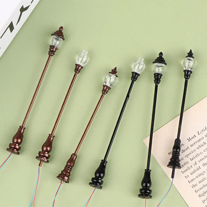 1:87 Mini LED Street Lamps