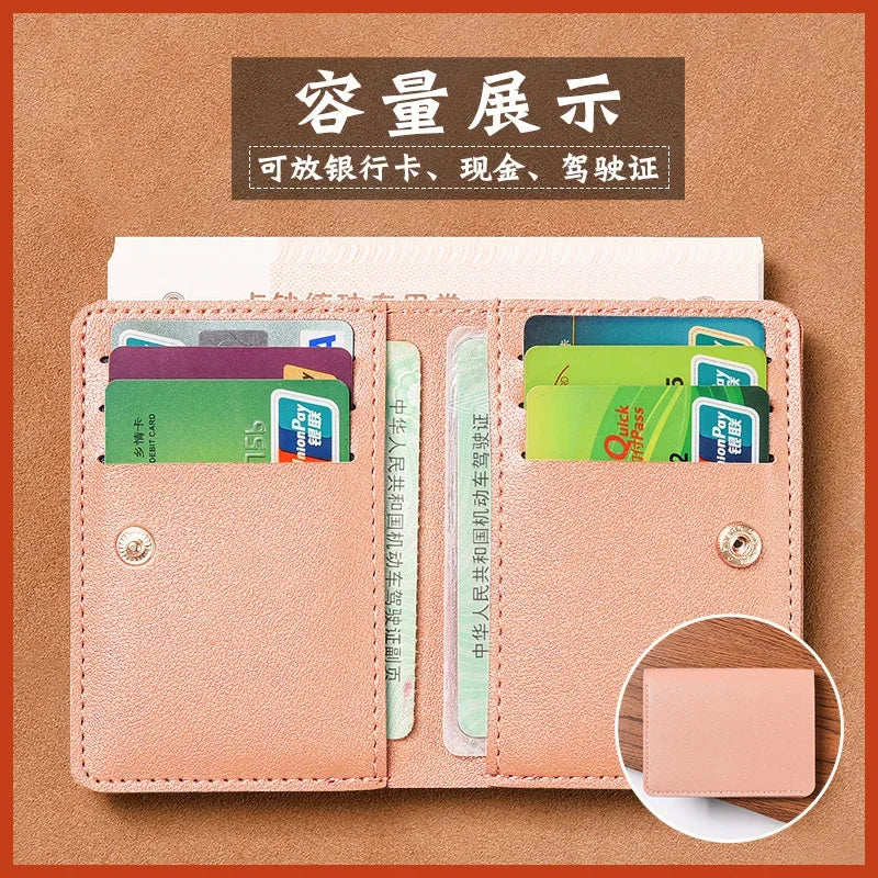 Clasp Coin Purse & Card Holder