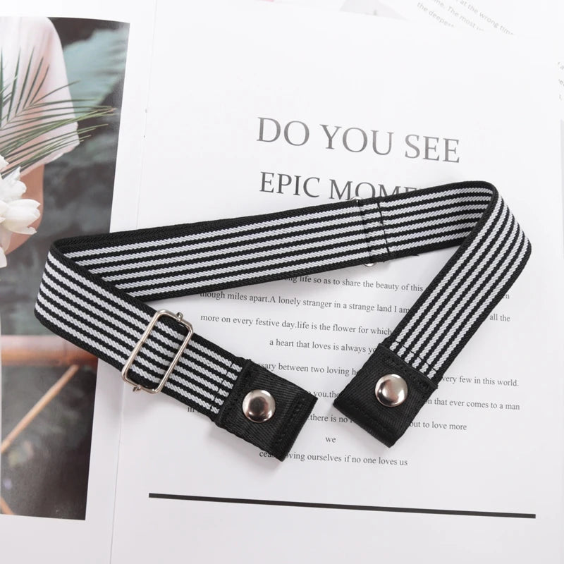 Buckle-Free Stretch Elastic Belt