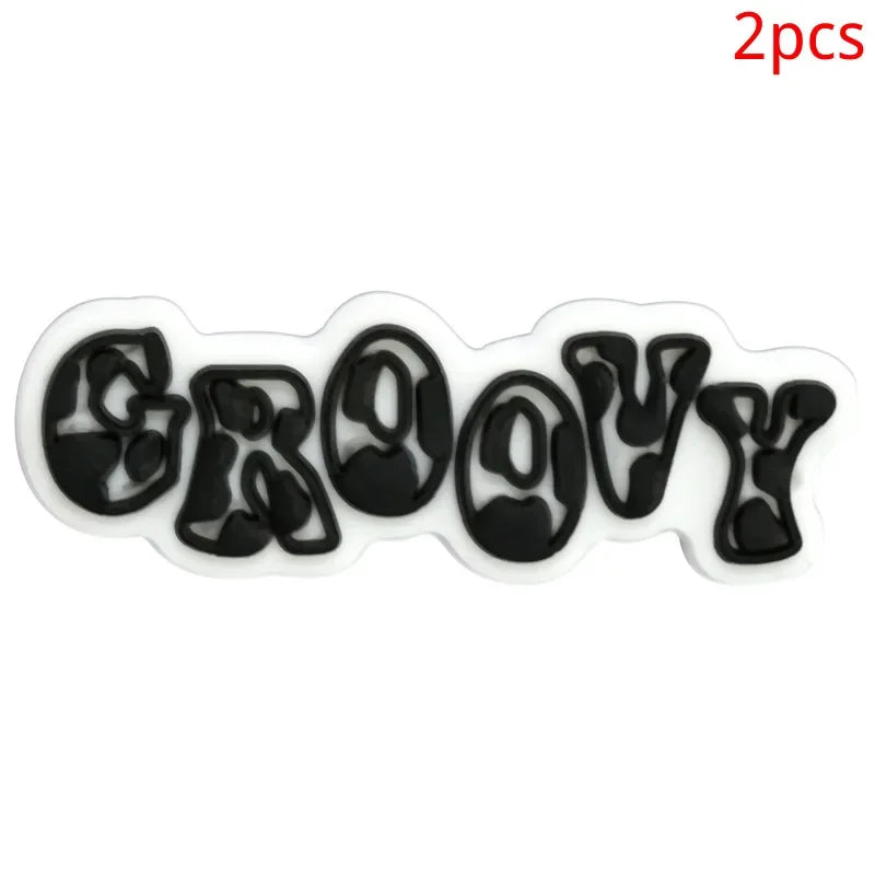 Leopard Print Shoe Buckle Charms