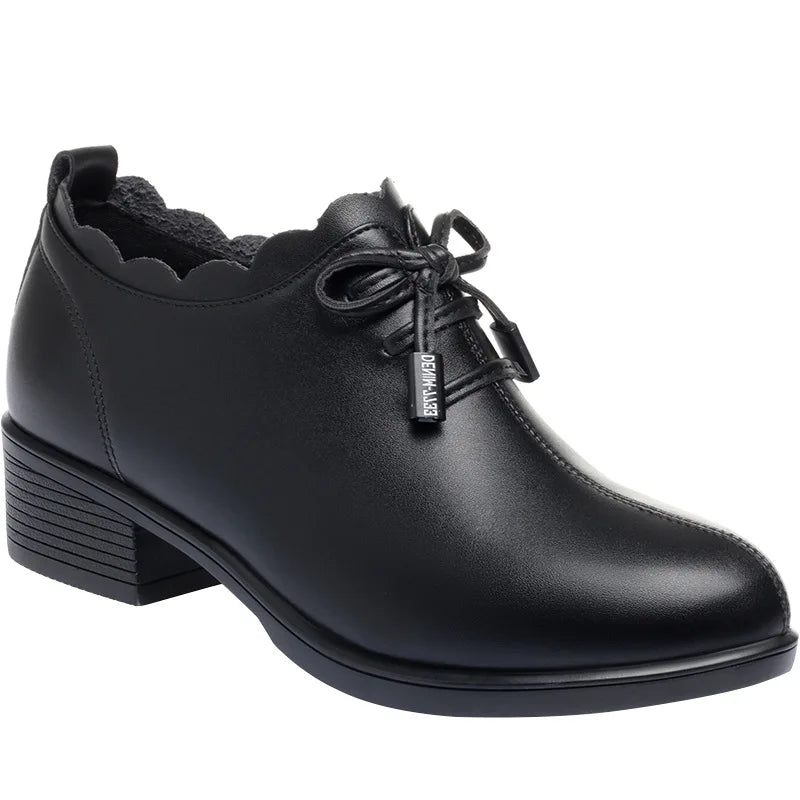 Women's Lace-Up Platform Pumps