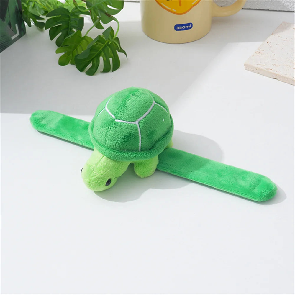 Mini Turtle Plush Slap Bracelet